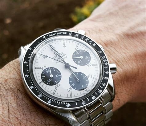 omega speedmaster black white